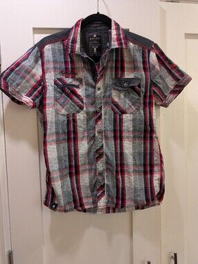Noize Shirt Sleeve Shirt S,100% Cotton.